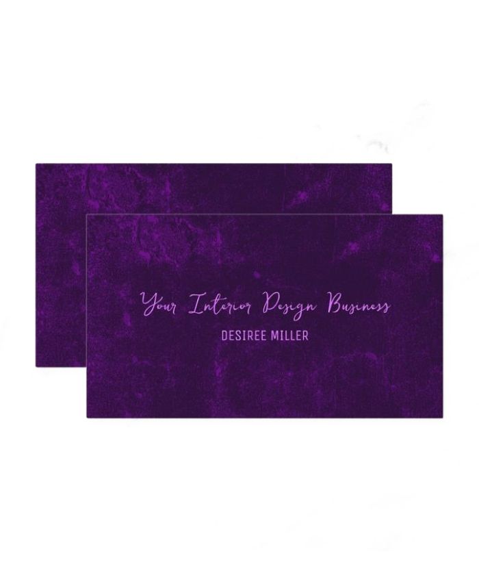 Velvet Laminated Business Cards Printing